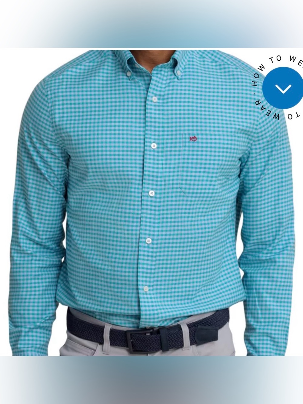 Southern Tide Silver Lake Plaid Sport Collar Shirt  Spruce Shade NWT Size Lg